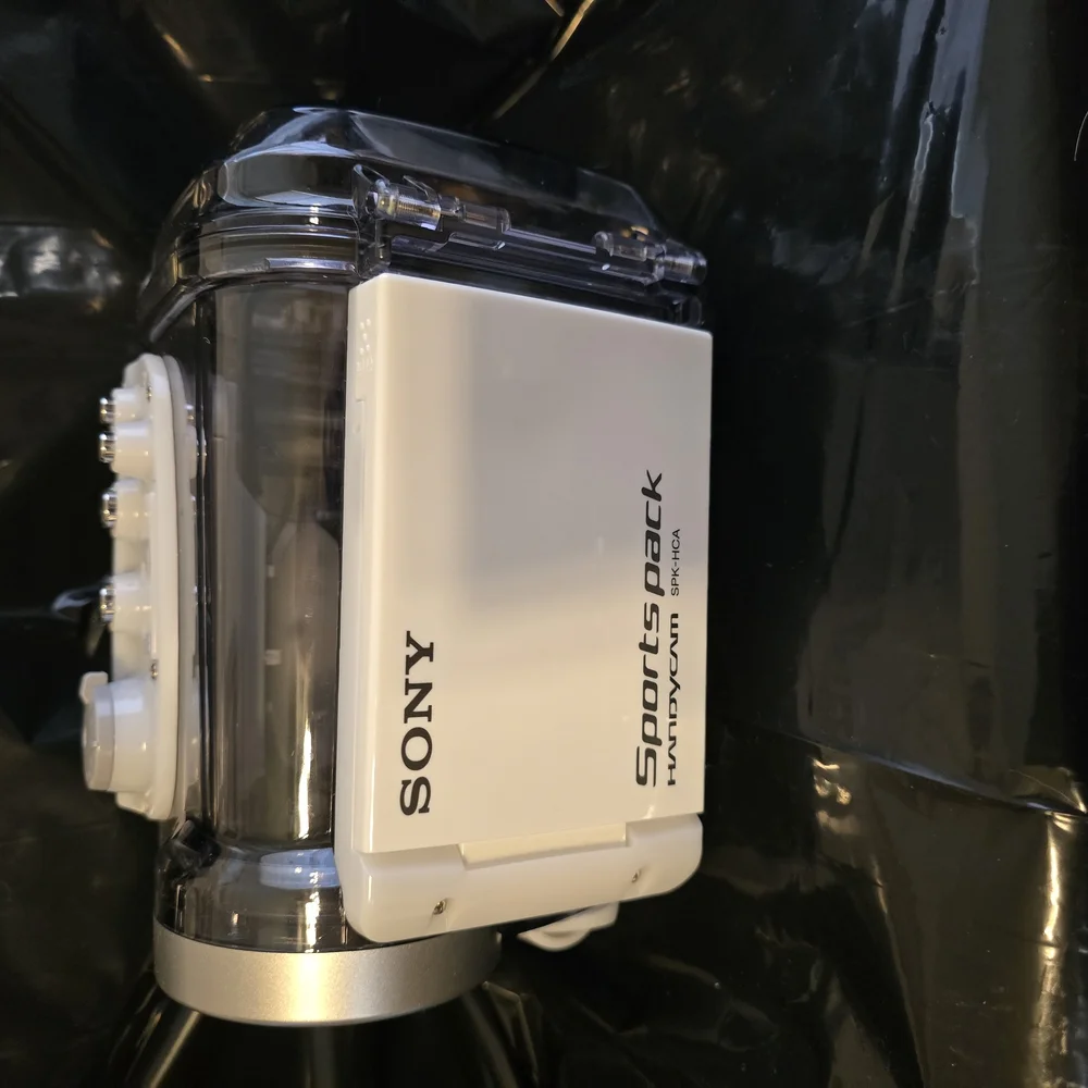 Sony White Sports Pack Camera Case New